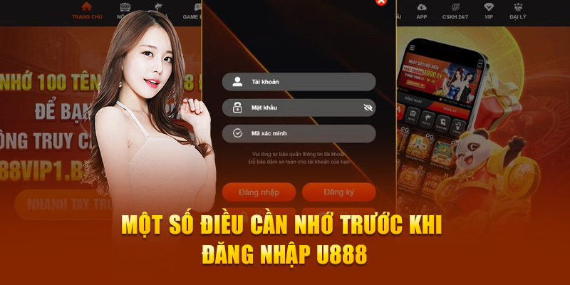 Yêu cầu đăng nhập U888 